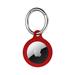 Next One puzdro Secure Silicone Key Clip pre Apple AirTag - Red ATG-SIL-RED
