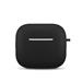 Next One puzdro Silicone Case pre Apple Airpods 3 - Black AP3-SIL-BLK