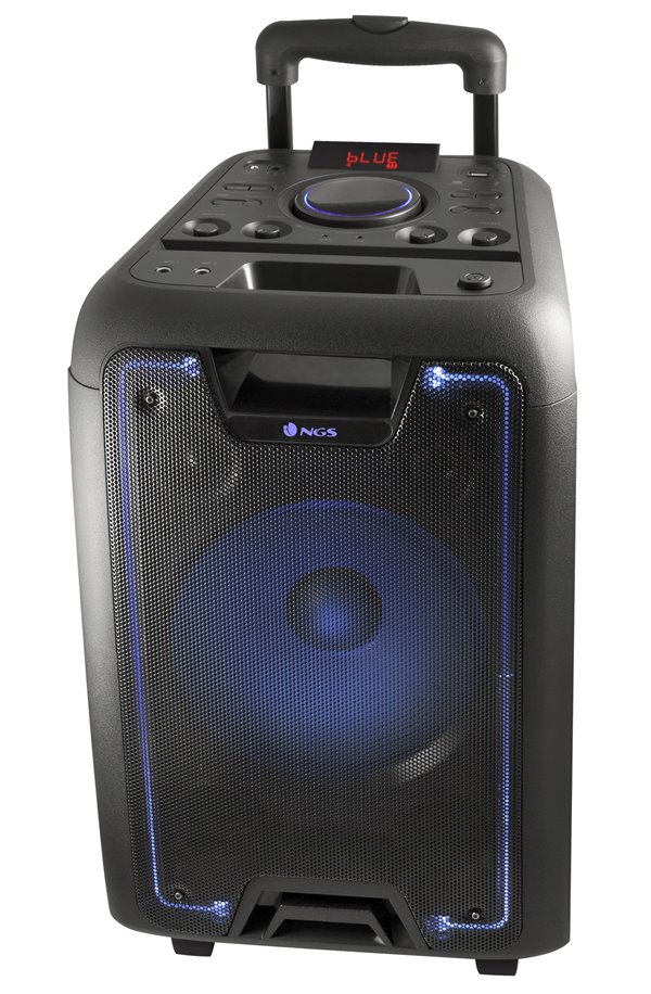 NGS WILD METAL/ BT repro/ 120W/ USB/ FM/ SD slot/ Černé WILDMETAL