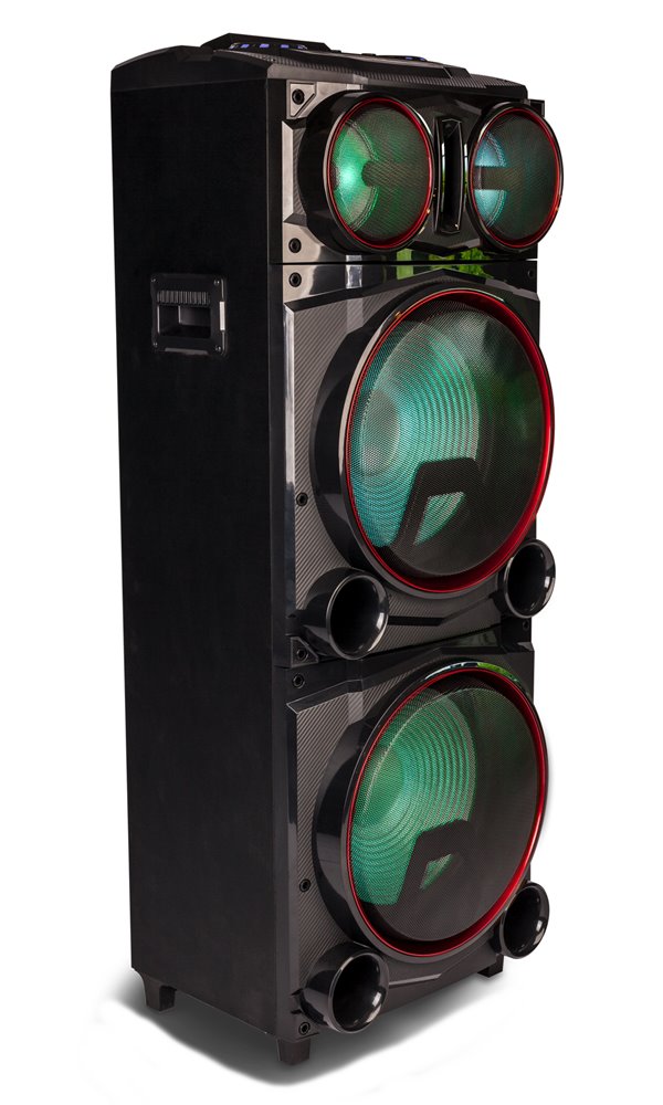 NGS WILD PUNK3/ BT repro/ 1000W/ LED/ FM/ USB/ SD/ Černé WILDPUNK3