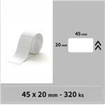 Niimbot štítky R 45x20mm 320ks Bílé pro B21, B21S, B3, B1S A2A18918901
