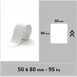 Niimbot štítky R 50x80mm 95ks Bílé pro B21, B21S, B3, B1S A2A88358701