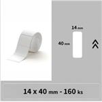 Niimbot štítky RP 14x40mm 155ks Bílé pro D11, D11-M, D110, D110-H A2A08611501