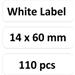 Niimbot štítky RP 14x60mm 110ks White pro D11 a D110 A2A28678601