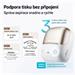 Niimbot Tiskárna štítků B2 PRO, stříbrná + role štítků 230 ks 1AC92242808