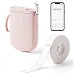 Niimbot Tiskárna štítků D11-H Smart, růžová + role štítků 155 ks 1AA57321601