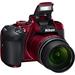 NIKON COOLPIX B700 - 20,3 MP, 60x zoom VR - Red VNA931E1