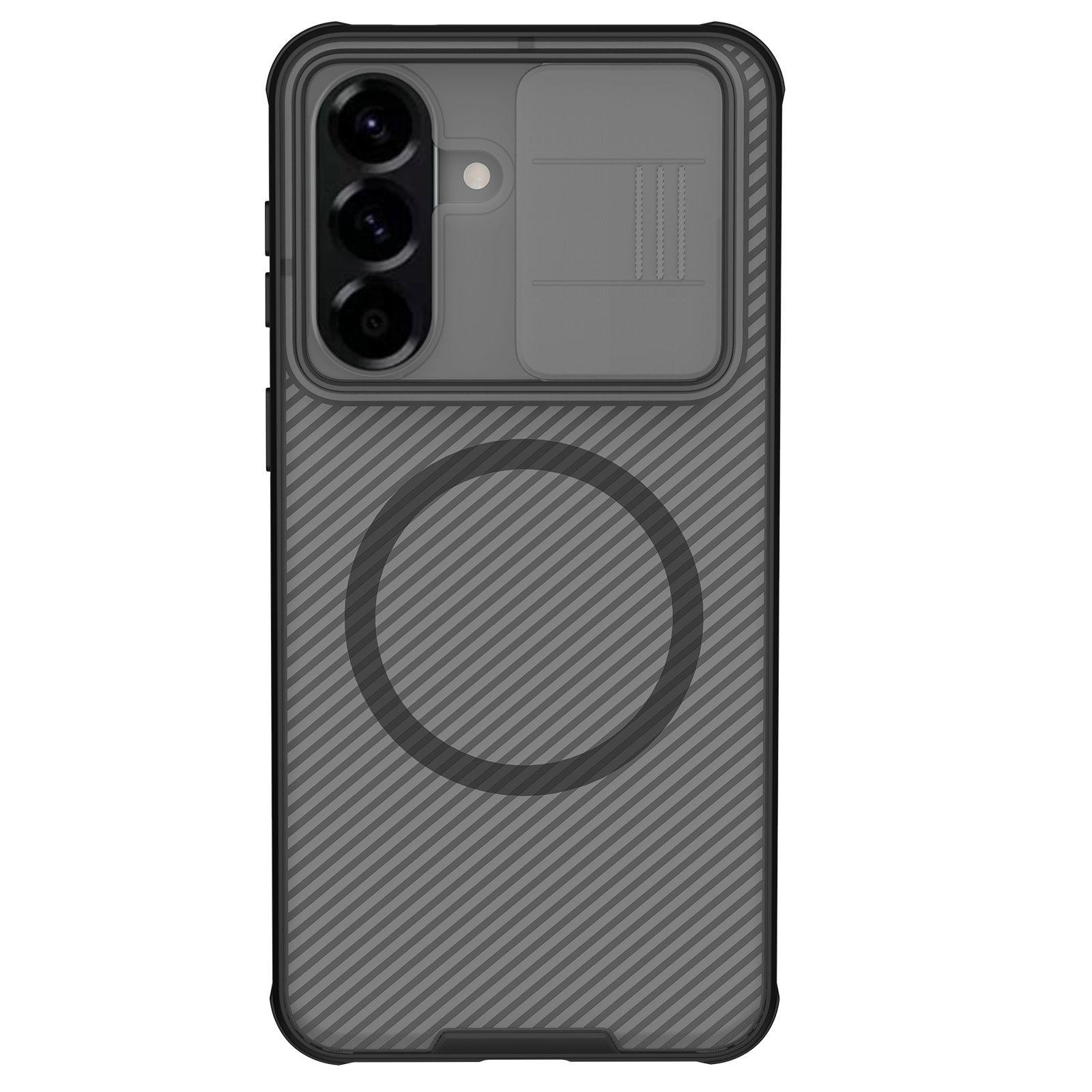 Nillkin CamShield PRO Magnetic Zadní Kryt pro Samsung Galaxy A57 Transparent Black 6902048309241