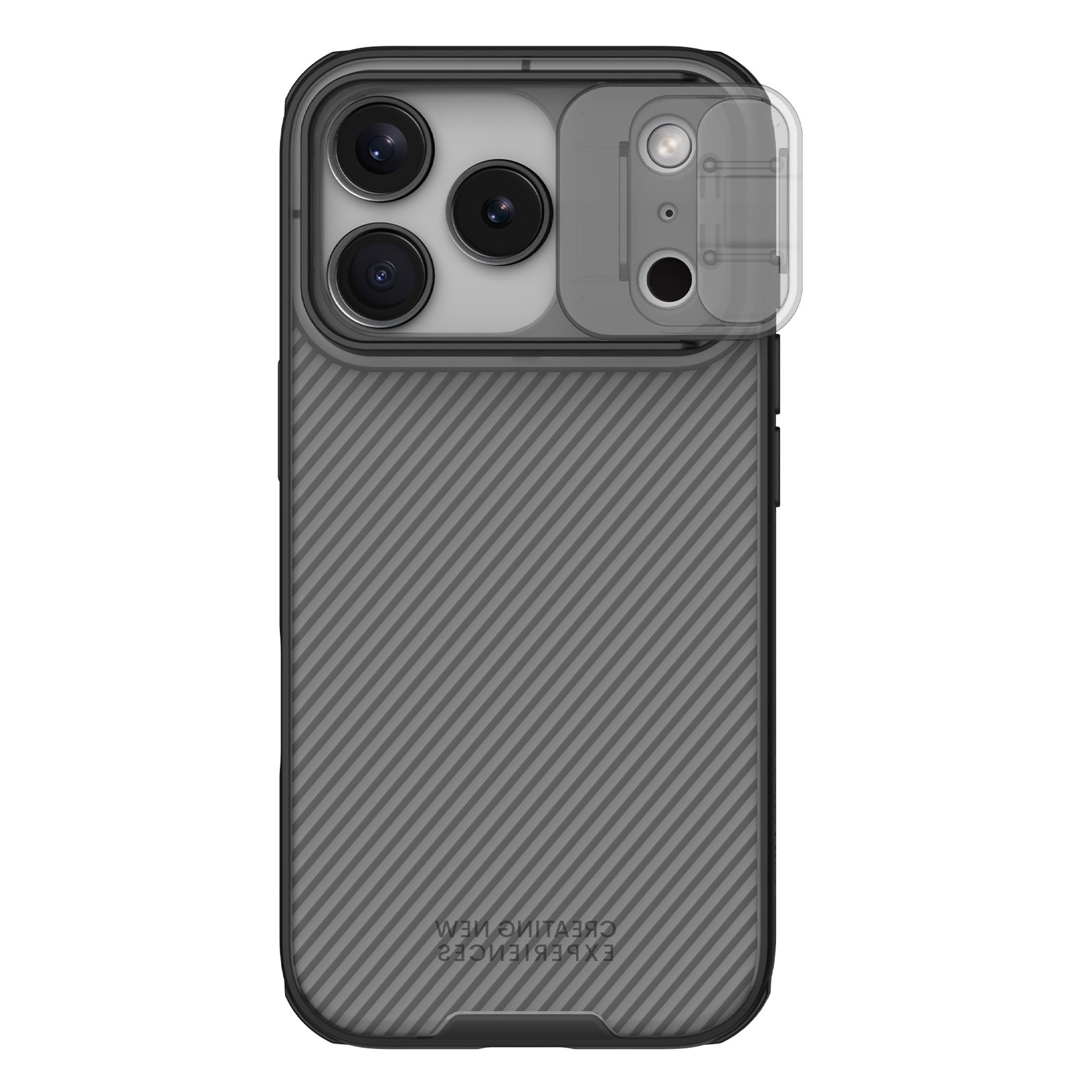 Nillkin CamShield PRO Zadní Kryt pro Apple iPhone 17 Pro/18 Pro Transparent Black 6902048303836