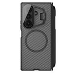Nillkin CamShield Prop Magnetic Pen Slot Zadní Kryt pro Samsung Galaxy Z Fold 7 Transparent Black 6902048298835
