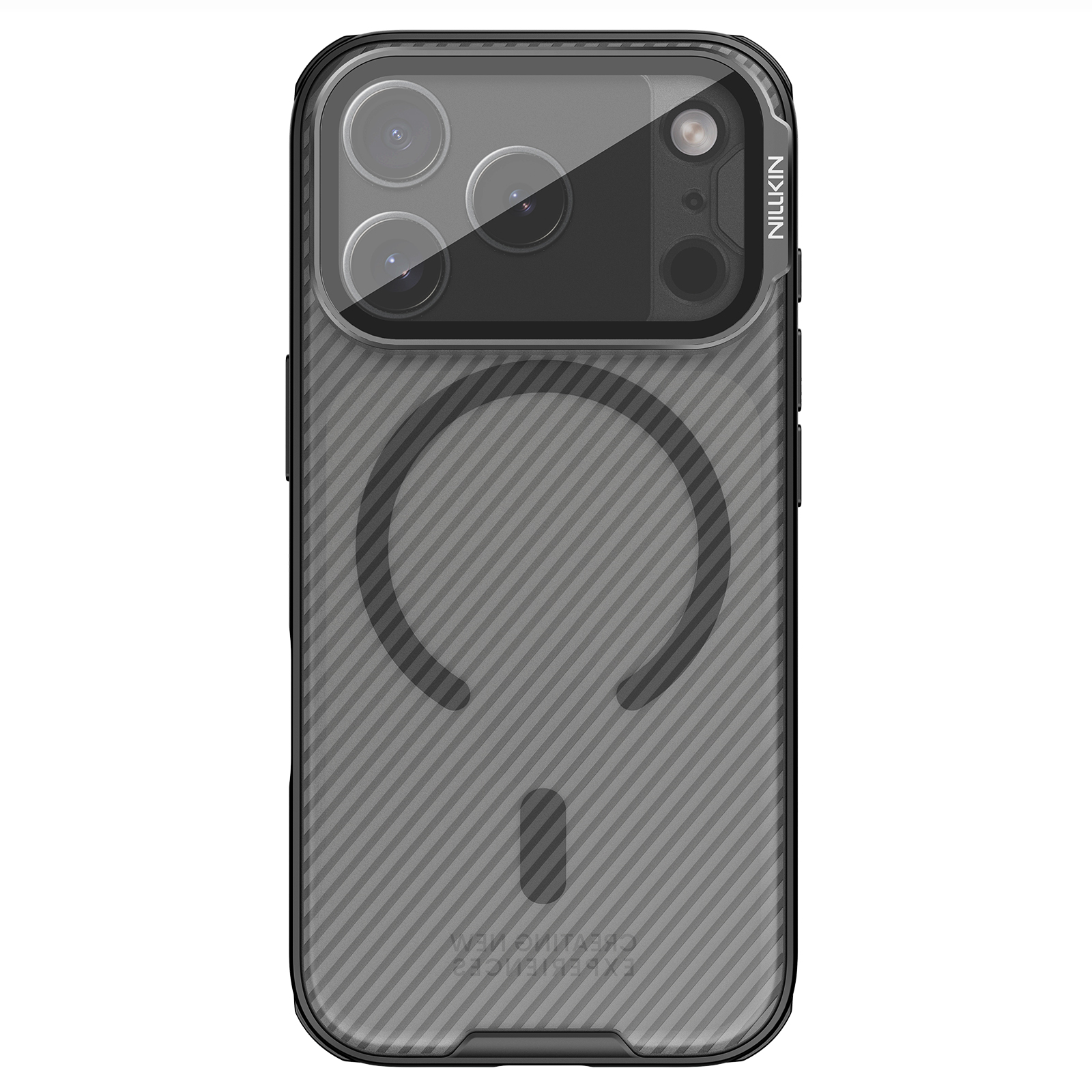 Nillkin CamShield Prop Magnetic Zadní Kryt pro Apple iPhone 17 Pro/18 Pro Transparent Black 6902048304147