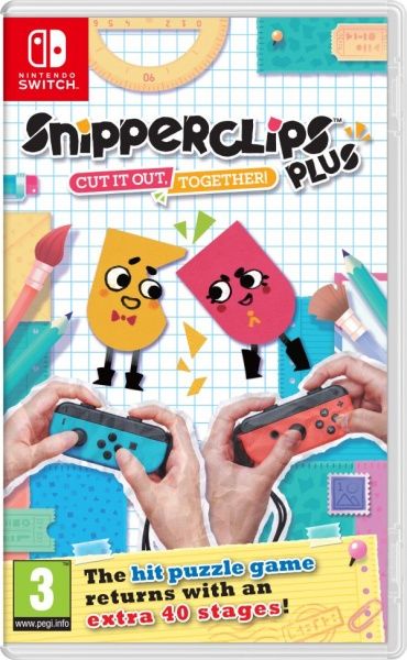 Nintendo SWITCH Snipperclips Plus: Cut it out, together! NSS658