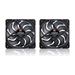 Noctua NF-A12x25 G2 PWM Sx2-PP chromax.black set 2x ventilátor 120x120x25mm
