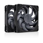 Noctua NF-A12x25 G2 PWM Sx2-PP chromax.black set 2x ventilátor 120x120x25mm