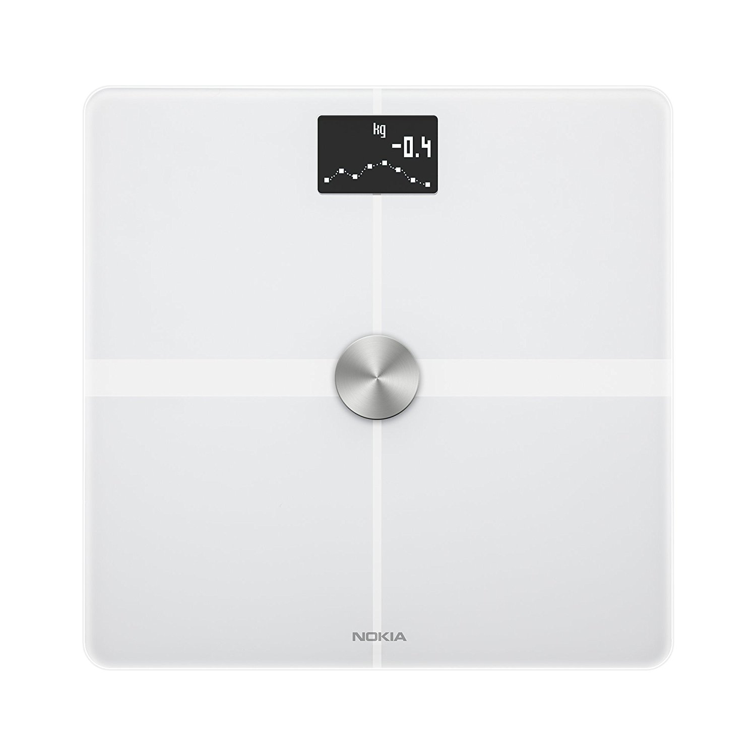 Nokia Body+ Full Body Composition WiFi Scale - White WBS05-White-All-Inter