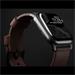 Nomad kožený náramok pre Apple Watch 42/44 mm - Modern Brown/Black Hardware NM1A4RBM00