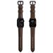 Nomad kožený remienok pre Apple Watch 38/40/41 mm - Traditional Brown/Black Hardware NM1A3RBT00