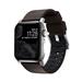 Nomad kožený remienok pre Apple Watch 42/44 mm - Active Pro Brown/Silver Hardware NM1A4mSNW0