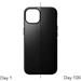 Nomad kryt Modern Leather Case Magsafe Horween pre iPhone 14 - Black NM01223085
