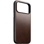 Nomad kryt Modern Leather Case Magsafe Horween pre iPhone 17 Pro Max - Rustic Brown NM014247858