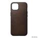 Nomad kryt Modern Leather Case Magsafe pre iPhone 13 - Rustic Brown NM01056485