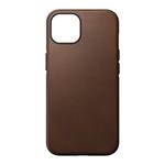 Nomad kryt Modern Leather Case Magsafe pre iPhone 13 - Rustic Brown NM01056485