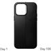 Nomad kryt Modern Leather Case Magsafe pre iPhone 14 Pro Max - Black NM01236085