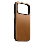 Nomad kryt Modern Leather Case Magsafe pre iPhone 17 Pro - English Tan NM014315858