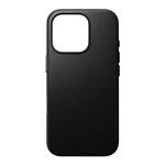 Nomad kryt Traditional Leather Case Magsafe pre iPhone 16 Pro - Black NM01391685