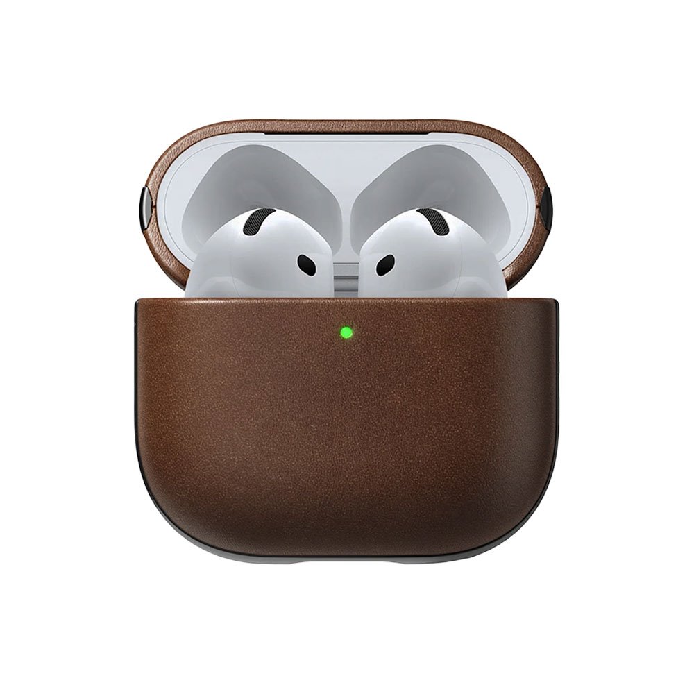 Nomad puzdro Leather Case pre Apple Airpods 4 - Brown NM014599858