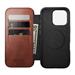 Nomad puzdro Modern Leather Folio Magsafe Horween pre iPhone 16 Pro - Olde Dublin NM01398585