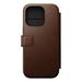 Nomad puzdro Modern Leather Folio Magsafe pre iPhone 16 Pro - Brown NM01679585