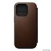 Nomad puzdro Modern Leather Folio Magsafe pre iPhone 16 Pro - Brown NM01679585
