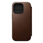 Nomad puzdro Modern Leather Folio Magsafe pre iPhone 16 Pro - Brown NM01679585