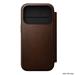 Nomad puzdro Modern Leather Folio Magsafe pre iPhone 17 Pro - Brown NM014186858