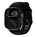 Nomad remienok Rocky Point Band pre Apple Watch 46/49mm - Carbon Black/Black NM011697858