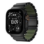 Nomad remienok Stratos pre Apple Watch 44-49mm - Forest Green/Black Hardware NM009575858