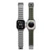 Nomad remienok Stratos pre Apple Watch 44-49mm - Forest Green/Natural Hardware NM009568858