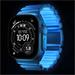 Nomad remienok Stratos pre Apple Watch 44-49mm - Ice Blue Glow/Natural Hardware NM009902858