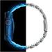 Nomad remienok Stratos pre Apple Watch 44-49mm - Ice Blue Glow/Natural Hardware NM009902858