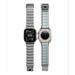 Nomad remienok Stratos pre Apple Watch 44-49mm - Ice Blue Glow/Natural Hardware NM009902858