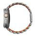 Nomad remienok Stratos pre Apple Watch 44-49mm - Ultra Orange/Natural Hardware NM011123858