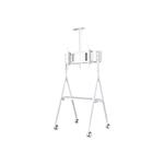 NS-M1500WHITE, NewStar Mobile Flat Screen Floor Stand