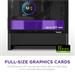 NZXT case H3 Flow, mATX, Airflow Micro Tower, black CC-H31FB-01