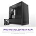 NZXT case H3 Flow, mATX, Airflow Micro Tower, black CC-H31FB-01