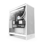 NZXT case H7 Flow / 2x 120 mm fan / tempered glass / mesh panel / white CM-H72FW-01#obal