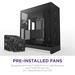 NZXT case H9 Flow, ATX, Large Dual Chamber Mid Tower, black CM-H92FB-01