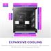 NZXT case H9 Flow, ATX, Large Dual Chamber Mid Tower, black CM-H92FB-01