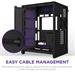 NZXT case H9 Flow, ATX, Large Dual Chamber Mid Tower, black CM-H92FB-01