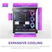 NZXT case H9 Flow RGB+, ATX, Large Dual Chamber Mid Tower, black CM-H92FB-P1